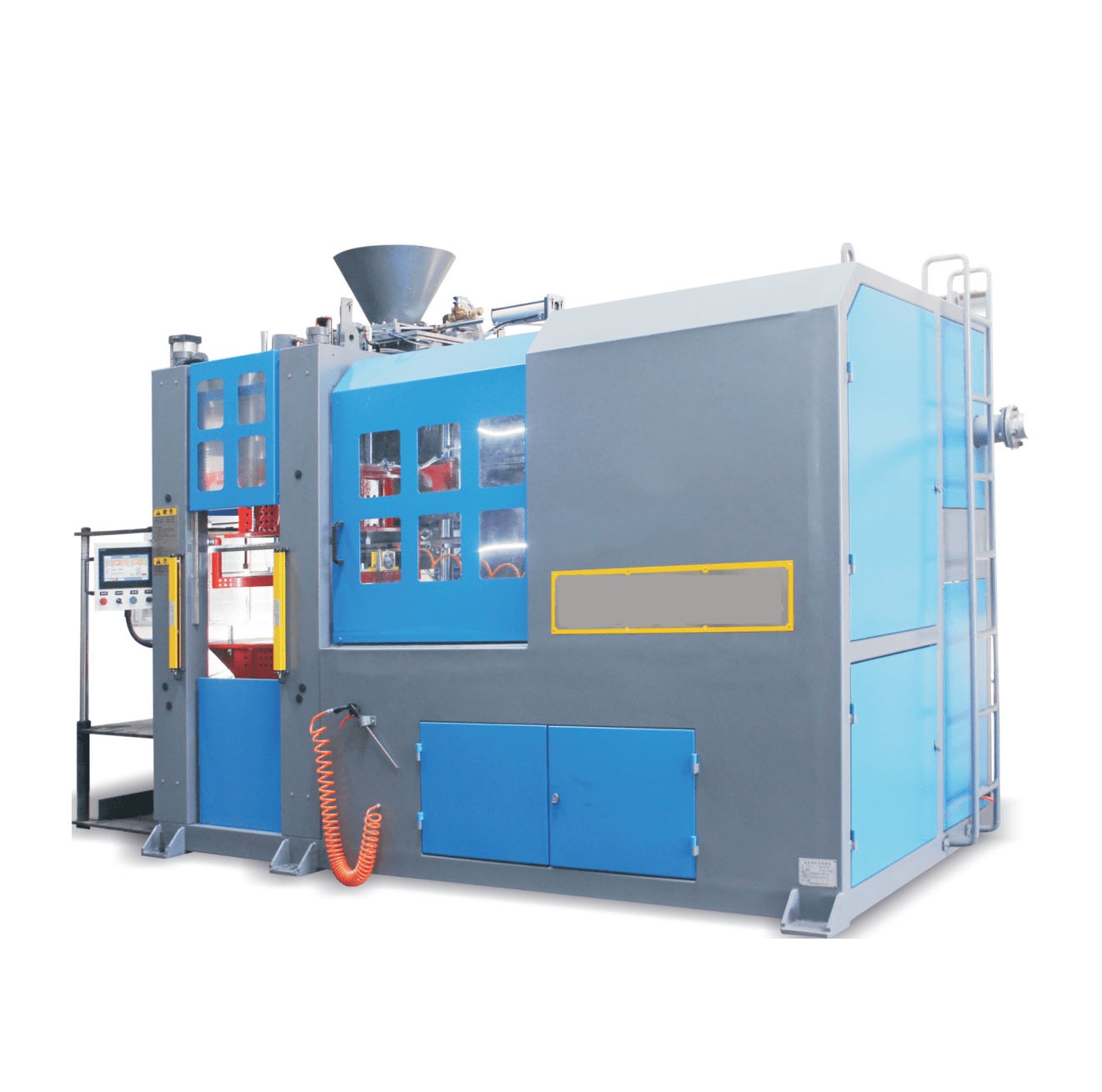 Máquina automática de moldagem de areia com disparo lateral servo